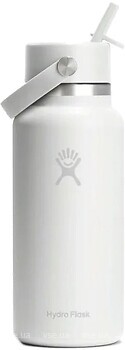 Фото Hydro Flask Wide Flex Straw Cap 950 мл White (040.0004)
