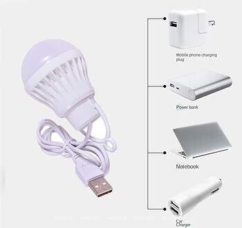 Фото Camping Lamp Mini Bulb 5V USB