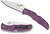 Фото Spyderco Endura 4 Lightweight Flat Ground Purple (C10FPPR)