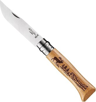 Фото Opinel №08 Animalia America Moose (002627)