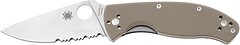 Фото Spyderco Tenacious CombinationEdge Brown (C122GBNM4PS)