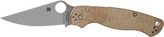 Фото Spyderco Para-Military 2 CPM Cru-Wear Brown Micarta (C81MPCW2)