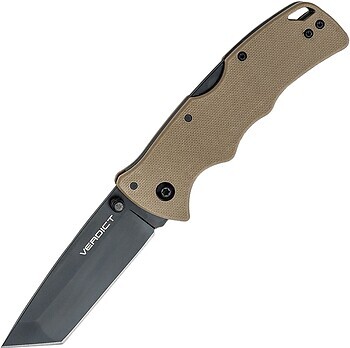 Фото Cold Steel Verdict Tanto AUS10A (CS-FL-C3T10AFDE)