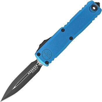 Фото Microtech UTX-85 Gen IV D/E Black Standard Blue (12324-1BL)