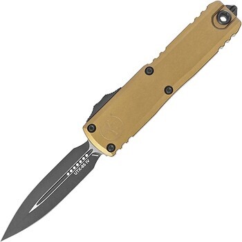 Фото Microtech UTX-85 Gen IV D/E Black Standard Tan (12324-1TA)