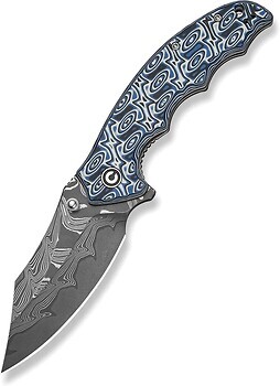 Фото Civivi Pentad Damascus Micarta Blue/White (C24068-DS1)