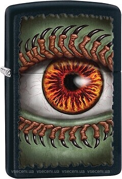 Фото Zippo Black Matte Monster Eye (28668)