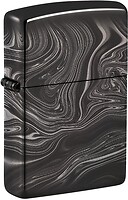 Фото Zippo High Polish Black Marble Pattern Design (49812)