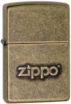 Фото Zippo 201FB Antique Brass Stamp (28994)