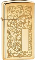 Фото Zippo 1652B High Polish Brass Venetian Brass