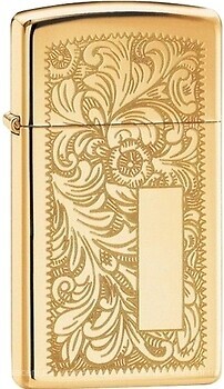 Фото Zippo 1652B High Polish Brass Venetian Brass