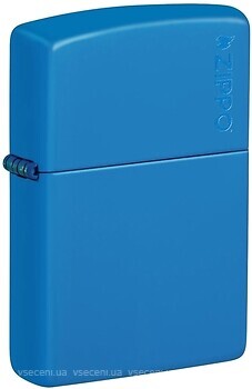 Фото Zippo Matte Sky Blue Logo (48628ZL)