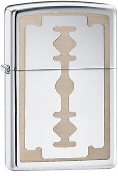 Фото Zippo High Polish Chrome Razor Blade Lighter (28137)