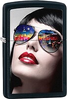 Фото Zippo Black Matte Reflective Sunglasses (29090)