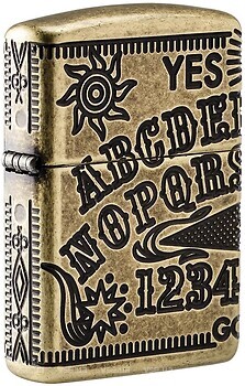 Фото Zippo Armor Ouija Board Design (49001)