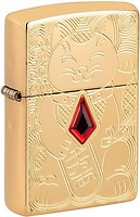 Фото Zippo Armor Lucky Cat Design (49802)