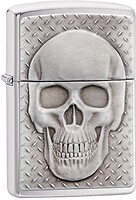 Фото Zippo Skull with Brain Surprise (29818)