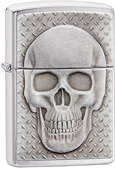 Фото Zippo Skull with Brain Surprise (29818)