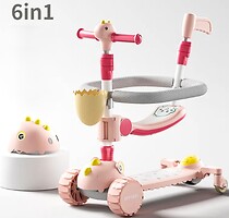Фото City Line 6 in 1 K2 + шлем Pink