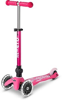 Фото Micro Mini Deluxe Foldable LED Pink (MMD197)