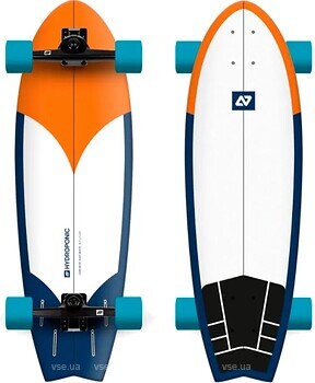 Фото Hydroponic Fish Surf Skate 31.5 Radikal Orange/Navy