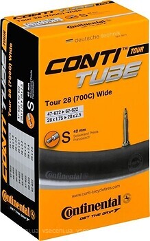 Фото Continental Tour 28 Wide 28x1.75/2.5 RE PR42 mm (182161C)