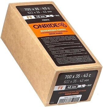 Фото OnRide Mango 700x35-43C FV 48mm RVC с герметиком