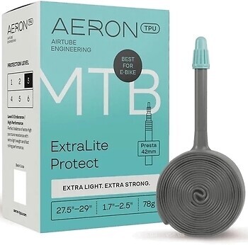 Фото Aeron 27.5-29x1.7-2.5 TPU MTB ExtraLite Protect Presta 42 mm