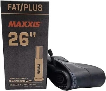 Фото Maxxis Fat Plus 26x3.0/5.0 AV 48 mm (EIB00141300)