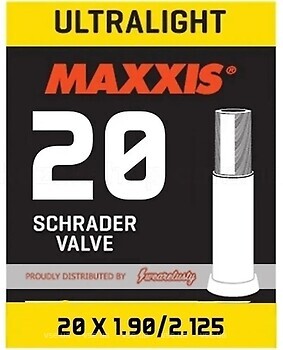 Фото Maxxis Ultralight 20x1.90/2.125 AV 48mm (EIB00233800)