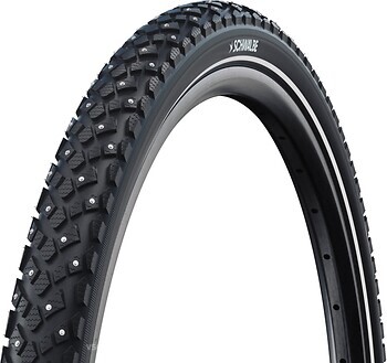 Фото Schwalbe Marathon Plus Spike HS 396 28x1.60 700x40C (42-622) SmartGuard TwinSkin B/B+RT (TIR-37-85)