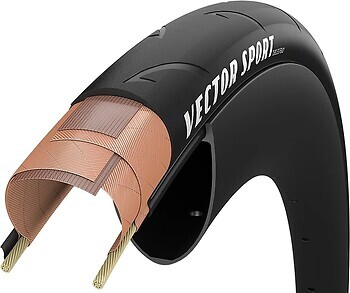 Фото GoodYear Vector Sport 700x30C (30-622) Tube Type Dual R:Shield Folding Black (TIR-72-24)