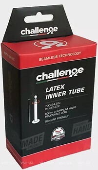 Фото Challenge Seamless Latex Tube 700x33/42 Presta 48mm (80021)