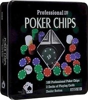 Фото Johnshen Sports Покерный набор на 100 фишек с номиналом (IG-2033)