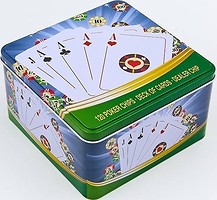 Фото Zelart Покерный набор на 120 фишек (IG-6893)