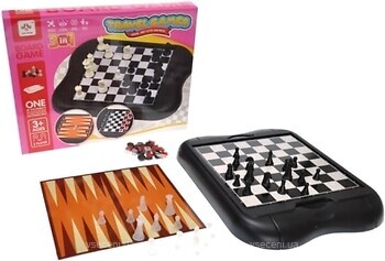 Фото A-Toys Шахматы 3в1 (JF378-28)