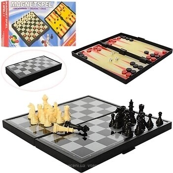 Фото A-Toys Шахматы 3в1 (2029)