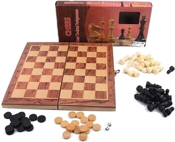 Фото A-Toys Шахматы 3в1 (S3031)