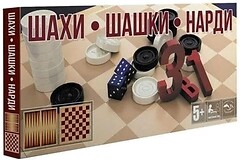 Фото Mtoys Шашки 3в1 (S0003)