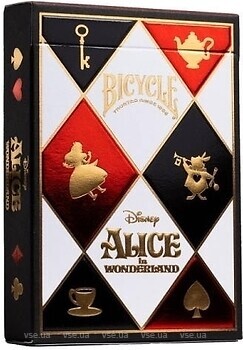 Фото USPCC Bicycle Disney Alice in Wonderland