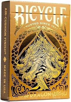 Фото USPCC Bicycle Gold Dragon