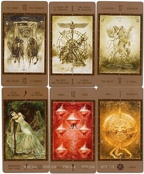 Фото Fournier Tarot de Labyrinth by Luis Royo