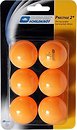 Фото Donic Набор мячей Prestige 2-Star Orange 6 шт. (658028)