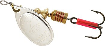 Фото Mepps Aglia №2 4.5g Silver (30120 002)