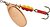 Фото Mepps Aglia №4 9g Copper (30130 004)