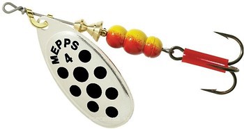 Фото Mepps Aglia Decoree №4 9g Silver/Black Dots (30124 004)