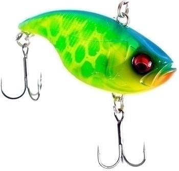 Фото Megabass Vibration-X Dyna (Silent) Blue Back Lime