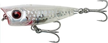 Фото Savage Gear 3D Minnow Popper 43F (Crystal White)