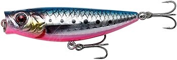 Фото Savage Gear 3D Minnow Pop Walker 66F (Pink Belly Sardine PHP)