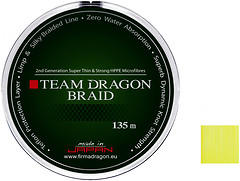 Фото Dragon Team Braid Yellow (0.06mm 135m 4.8kg) 41-00-506